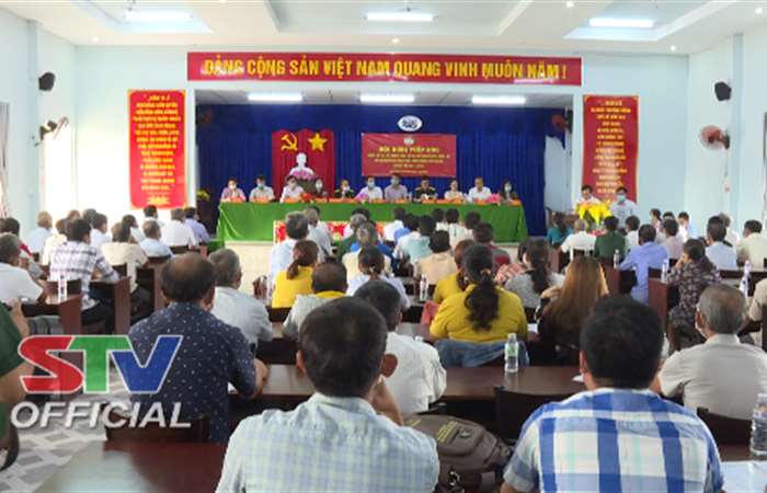 Ứng cử viên đại biểu Quốc hội và HĐND tỉnh tiếp xúc cử tri xã Lâm Tân và Lâm Kiết